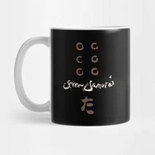 Mod.6 Seven Samurai Japanese Mug